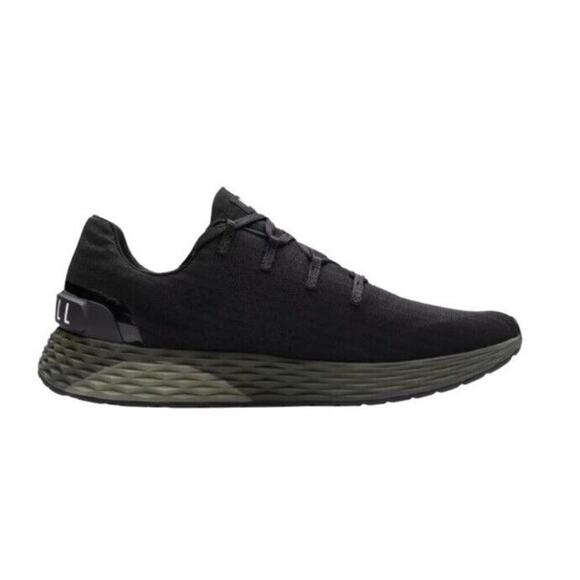 NEW NoBull Ripstop Unisex Sneakers Size Women’s 9.5 Men's 8 Black Lace Up - Picture 1 of 12